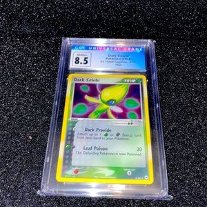 Dark Celebi Pokemon(2004) Ex Hidden Legends-4/101 Holo